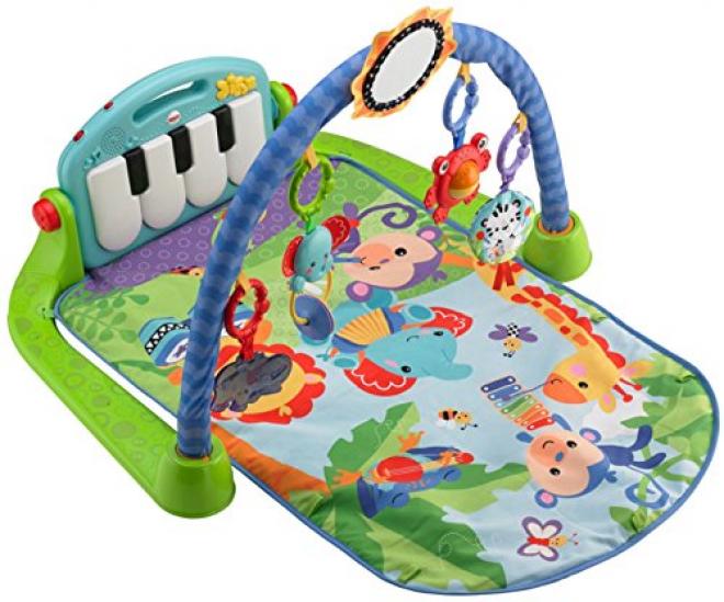 Fisher-Price 钢琴健身架/游戏毯