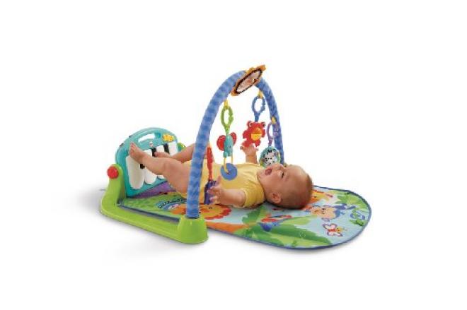 Fisher-Price 钢琴健身架/游戏毯