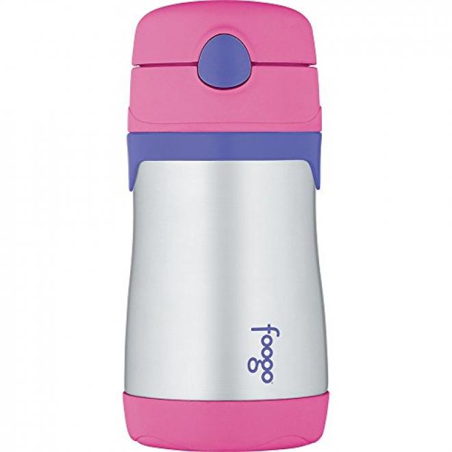 THERMOS FOOGO 膳魔师儿童不锈钢保温吸管杯