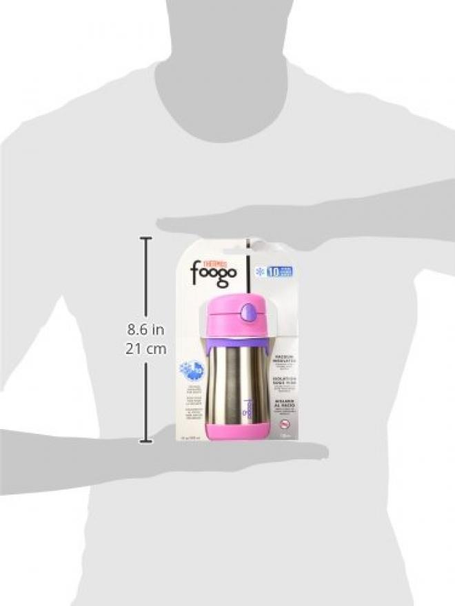 THERMOS FOOGO 膳魔师儿童不锈钢保温吸管杯