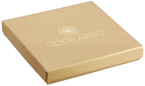 Dogeared 纯银镀金蓝宝石9月生辰石项链