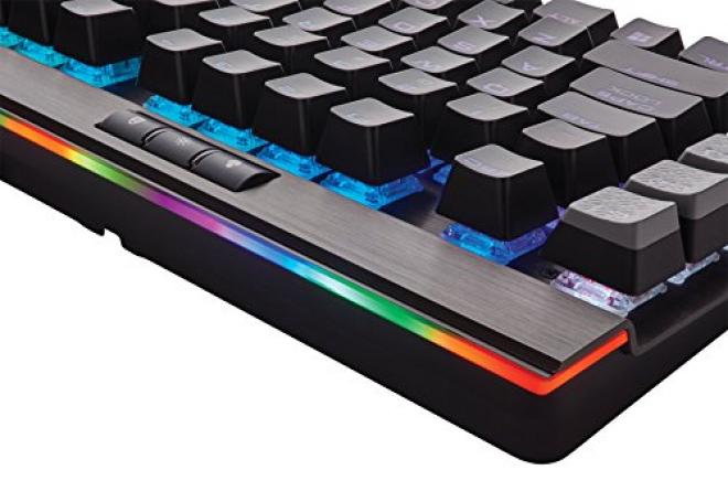 Corsair 海盗船 Gaming K95 RGB PLATINUM 铂金茶轴机械键盘