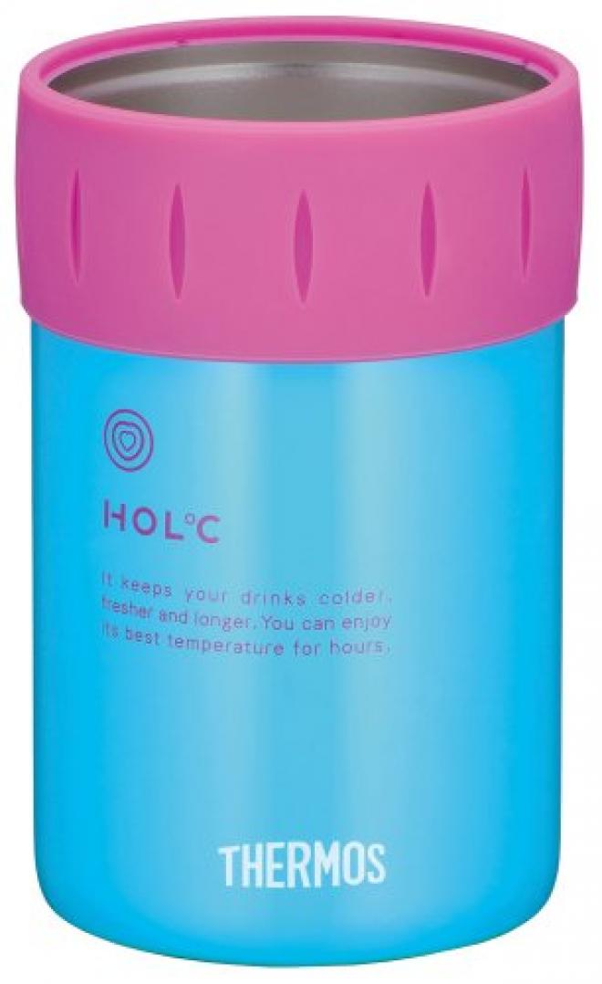 350ml THERMOS 膳魔师 JCB-351-BL 易拉罐保冷杯 蓝色