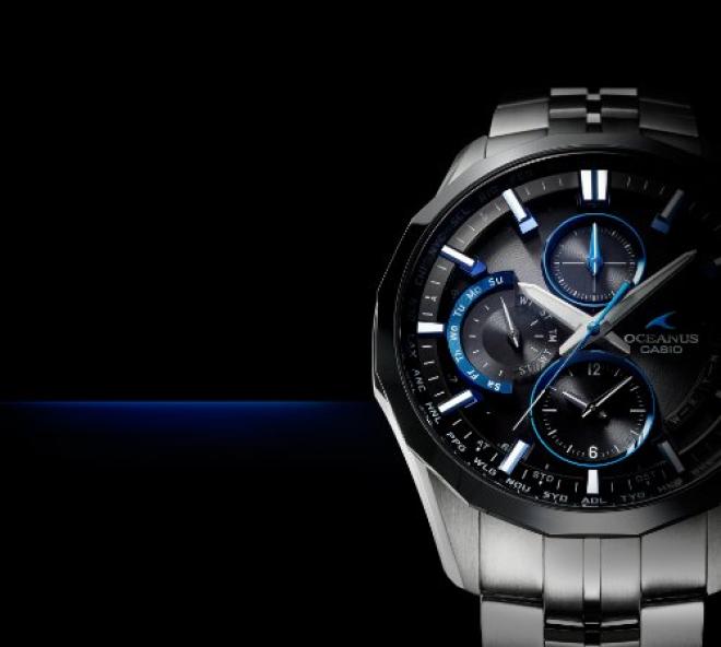 CASIO 卡西欧 OCEANUS MANTA 海神 OCW-S3000-1AJF 男款电波表
