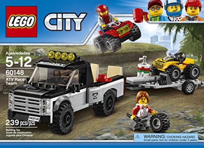 LEGO乐高 城市系列 60148 全地形车赛车队
