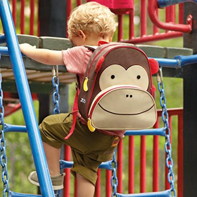SKIP HOP Zoo Toddler 大嘴猴儿童书包