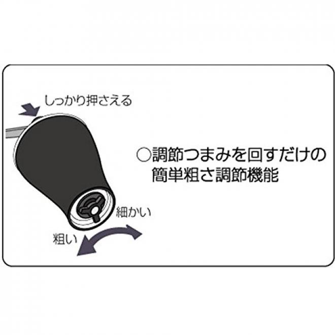HARIO 哈里奥MSS-1B 黑色 手摇磨豆机 手动迷你咖啡研磨机