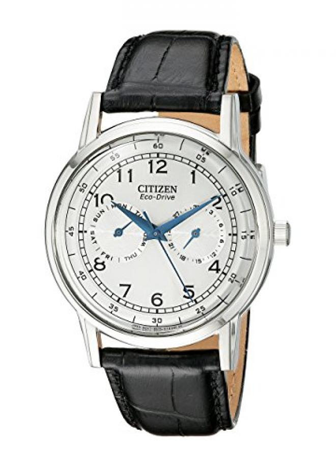 Prime会员专享： Citizen 西铁城 AO9000-06B 男款皮表光动能腕表