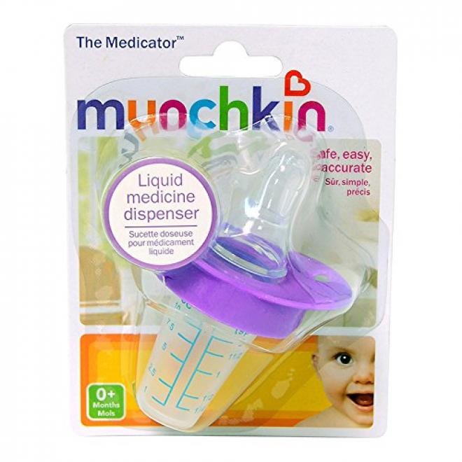 munchkin 满趣健 婴儿奶嘴式刻度喂药器