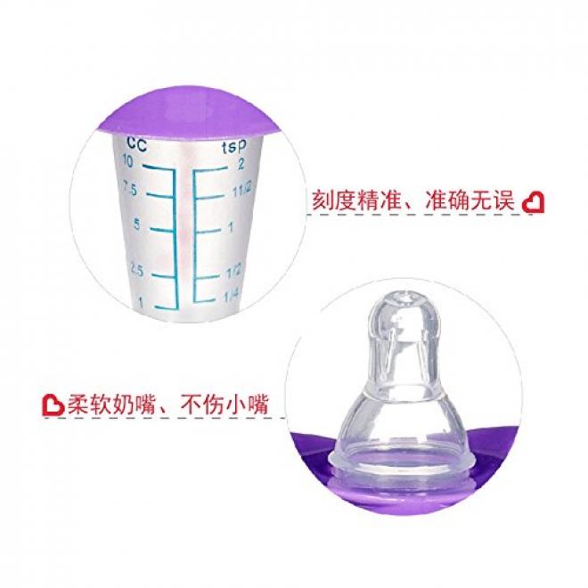 munchkin 满趣健 婴儿奶嘴式刻度喂药器