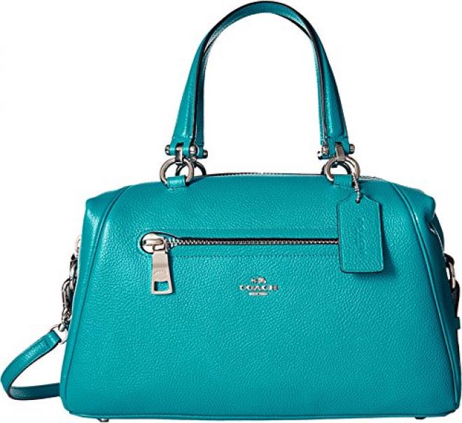 COACH Pebbled Primrose 女士手提包