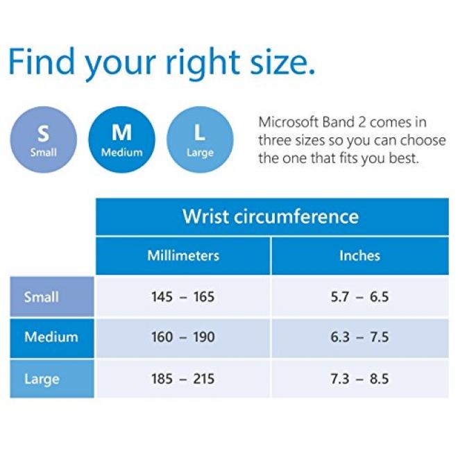 Prime会员特价： Microsoft 微软 Band 2 智能手环 S号