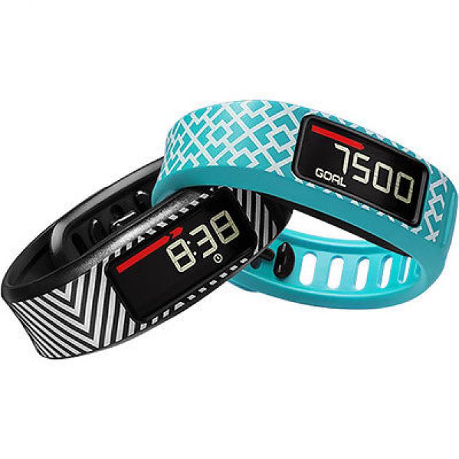 GARMIN 佳明 vivofit 2 智能手环 黑色和青色 套装