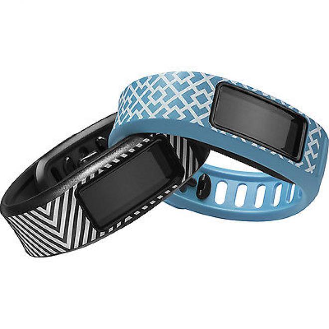 GARMIN 佳明 vivofit 2 智能手环 黑色和青色 套装