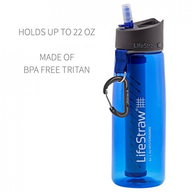 LifeStraw 生命吸管 LifeStraw Go 过滤水壶 650ml
