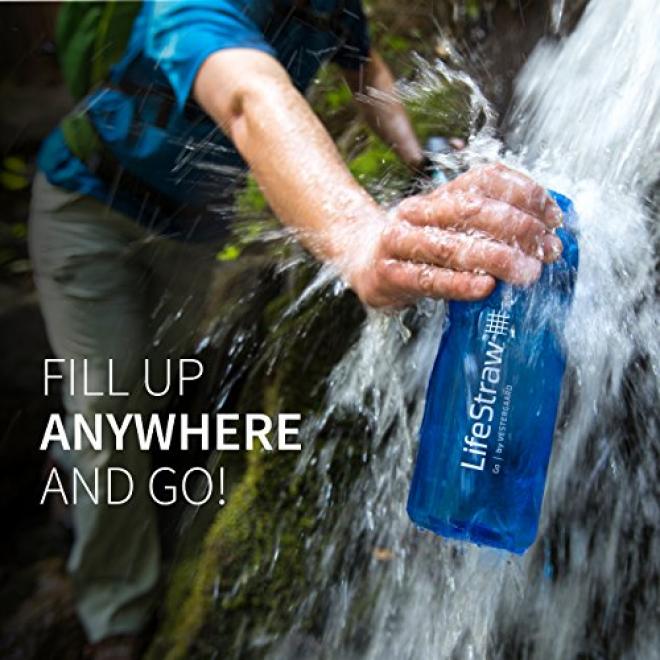 LifeStraw 生命吸管 LifeStraw Go 过滤水壶 650ml