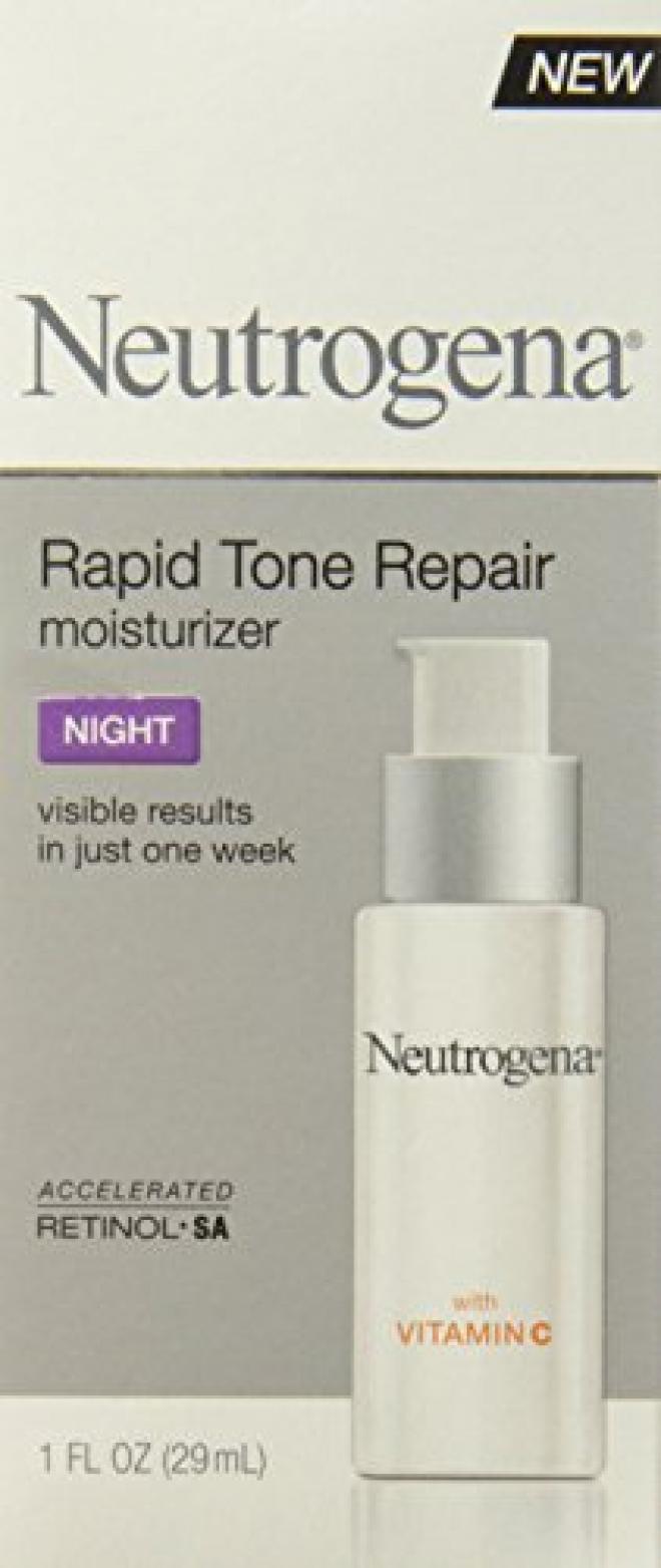 Neutrogena 露得清 rapid tone repair速效美白均匀肤色A醇+VC保湿晚霜
