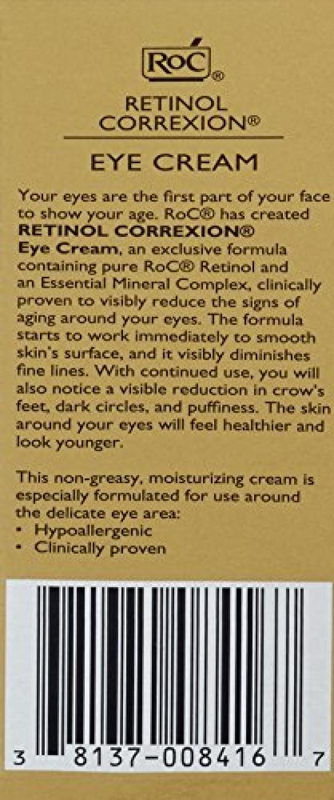 ROC Retinol Correxion 视黄酮眼霜 15ml