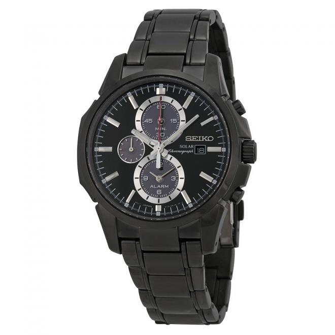 SEIKO 精工 SSC095 男款太阳能腕表