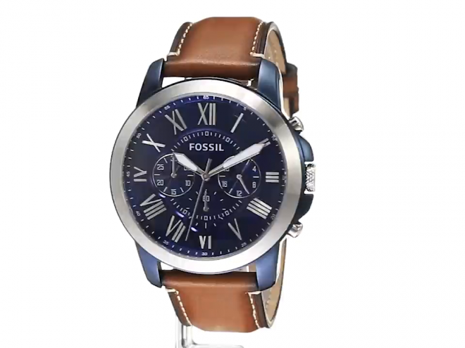 Fossil 化石 FS5151 Grant 男士复古时尚手表