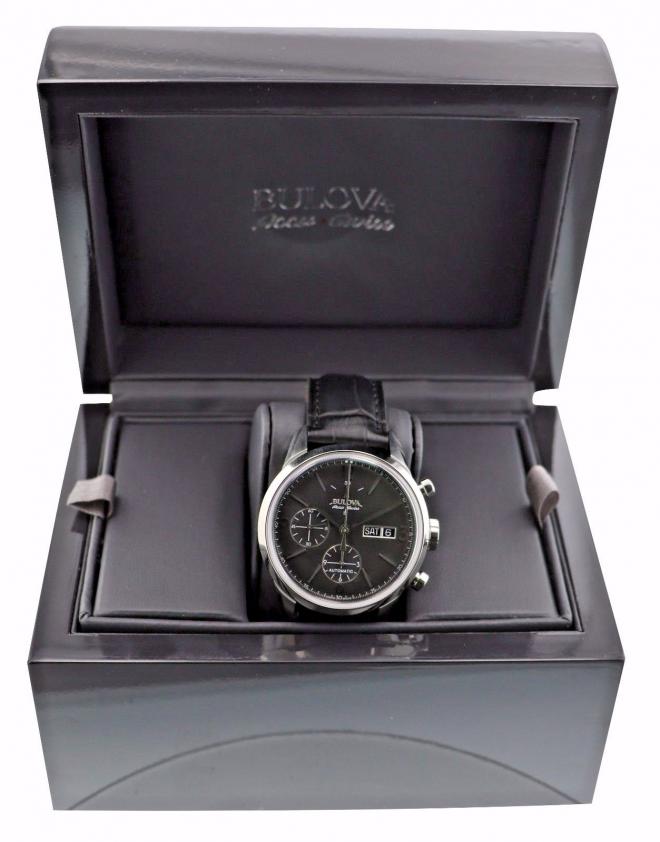 BULOVA 宝路华 Accu Swiss Murren系列 63C115 男士自动机械腕表