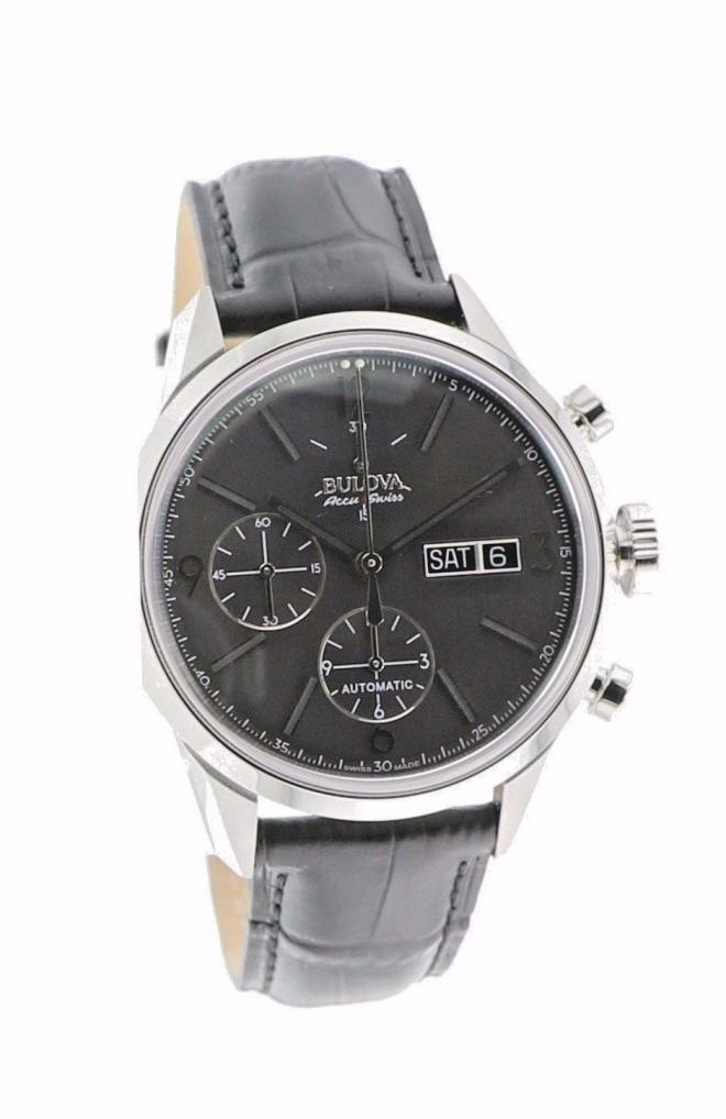 BULOVA 宝路华 Accu Swiss Murren系列 63C115 男士自动机械腕表