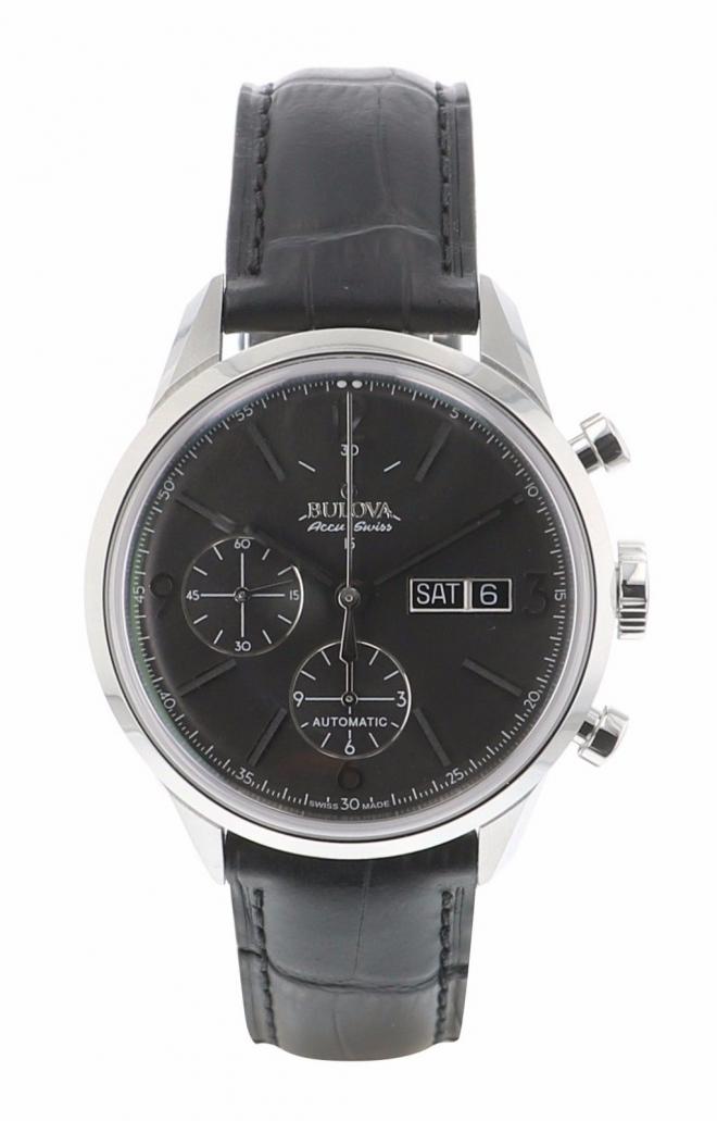 BULOVA 宝路华 Accu Swiss Murren系列 63C115 男士自动机械腕表