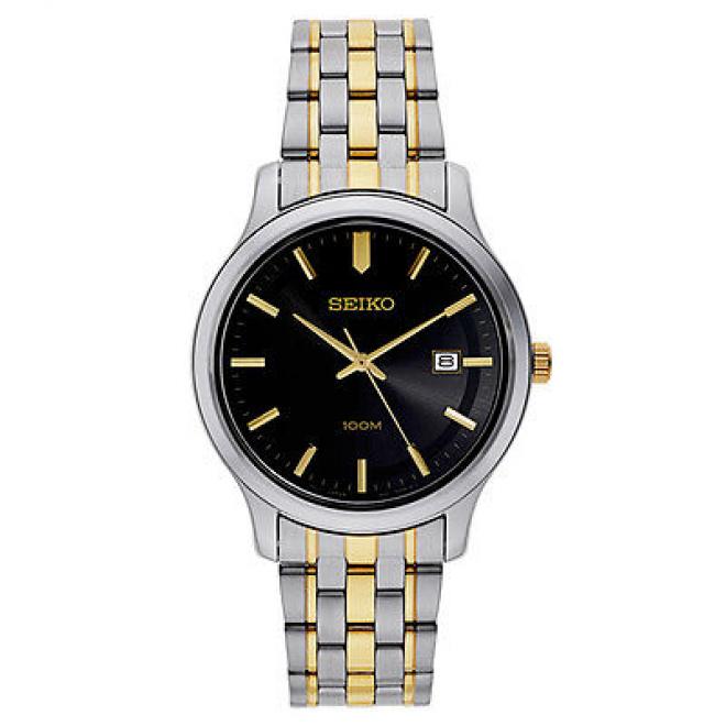 SEIKO 精工 BRACELET系列 SUR183 男士时装腕表