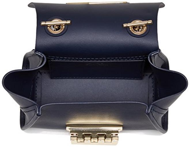 ZAC Zac Posen Eartha Iconic Mini 女士真皮斜挎包