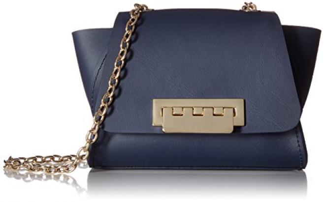 ZAC Zac Posen Eartha Iconic Mini 女士真皮斜挎包