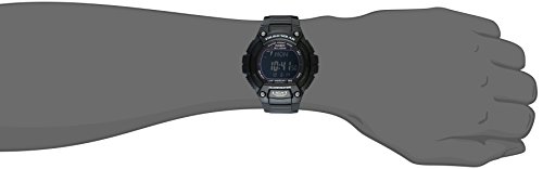 CASIO 卡西欧 W-S220-1BVCF 男士太阳能运动腕表