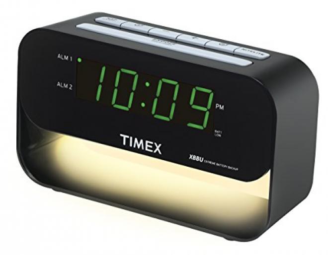 TIMEX 天美时 T128B XBBU Dual Alarm 双重闹钟