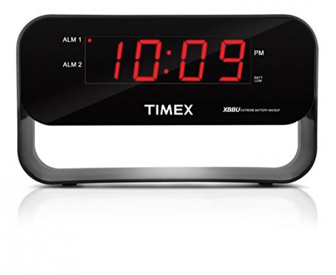 TIMEX 天美时 T128B XBBU Dual Alarm 双重闹钟