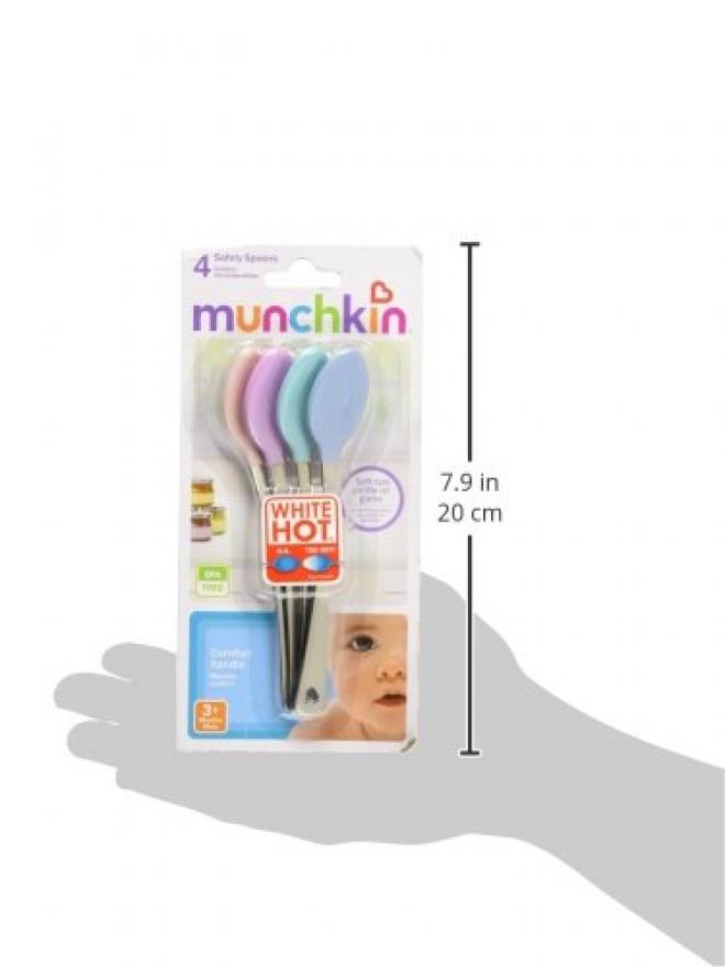 munchkin 满趣健 温度感应勺子四支装