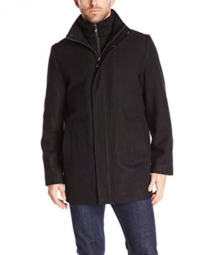 Calvin Klein Car Coat 男士羊毛大衣