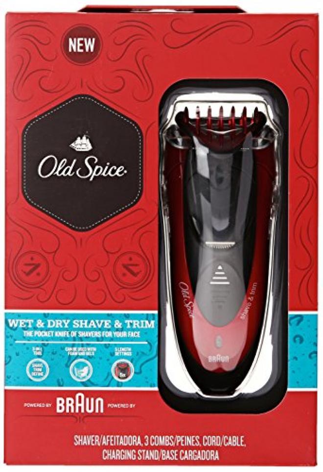 BRAUN 博朗 320S-4 电动剃须刀 Old Spice 红色版