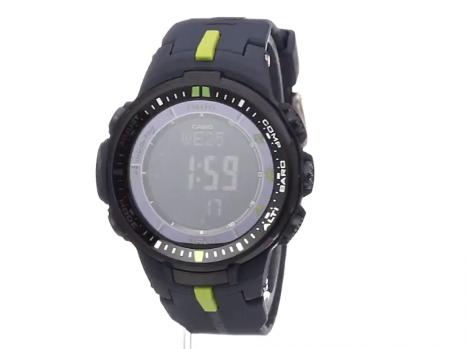 CASIO卡西欧 PRW-3000-2 Protrek 登山系列 6局电波太阳能男款腕表