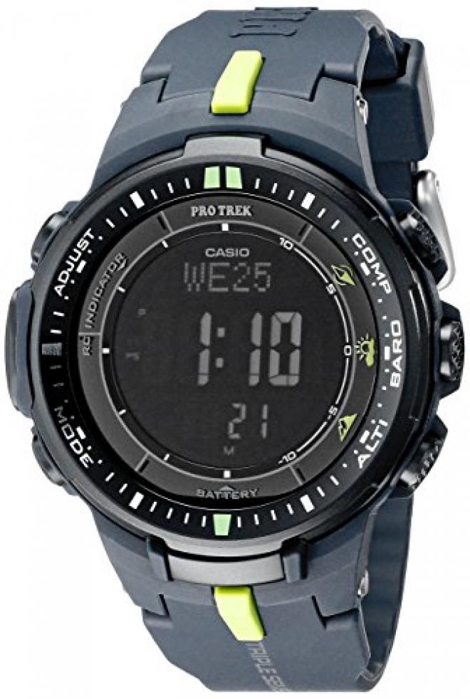 CASIO卡西欧 PRW-3000-2 Protrek 登山系列 6局电波太阳能男款腕表