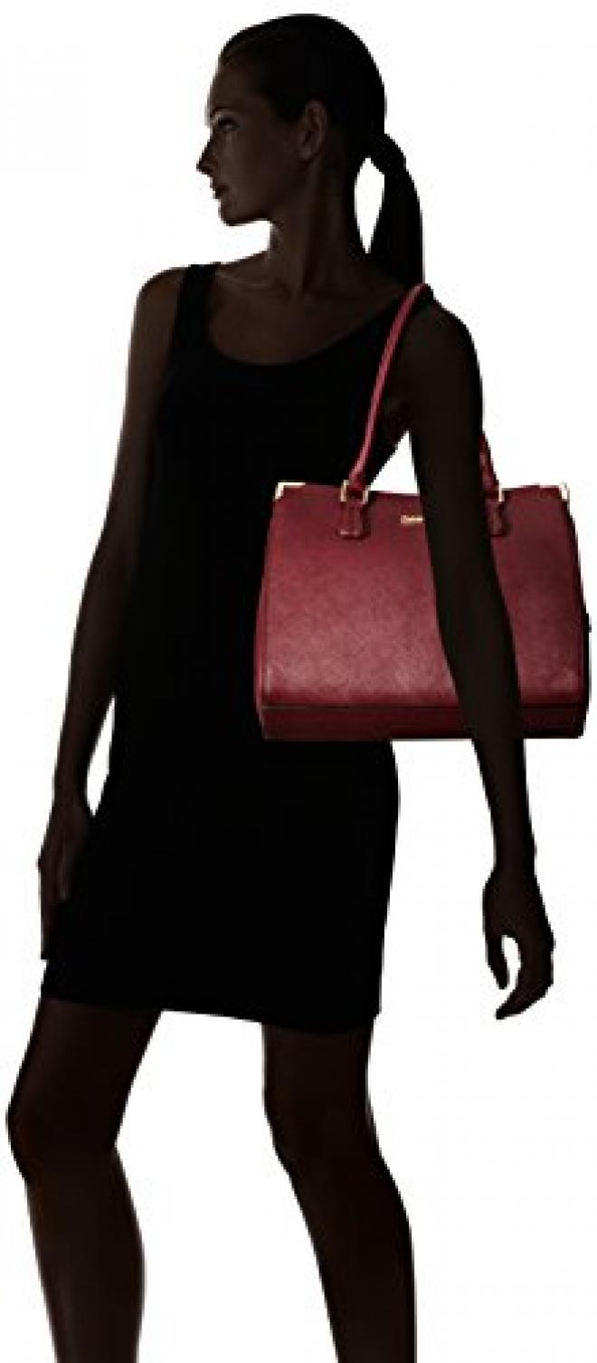 Calvin Klein Saffiano Colorblock 女士手提包