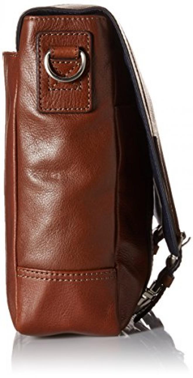 FOSSIL Graham East West 男士真皮公文包
