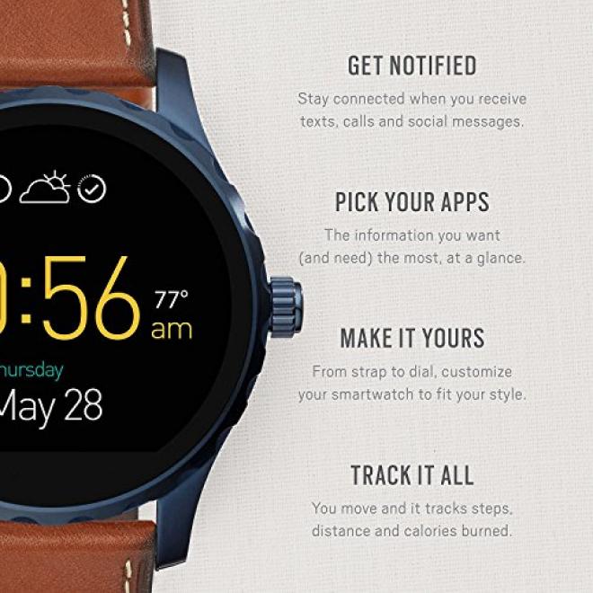 Fossil 化石 Q Marshal FTW2106 智能腕表