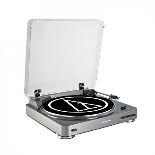 audio-technica 铁三角 AT-LP60 黑胶唱机 银色