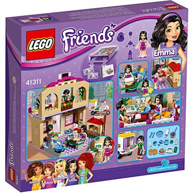 LEGO Friends Heartlake Pizzeria 41311 Toy for 6-Year-Olds