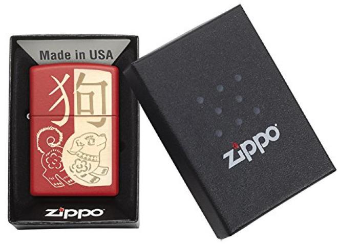 ZIPPO 芝宝 Chinese Zodiac 十二生肖狗 打火机