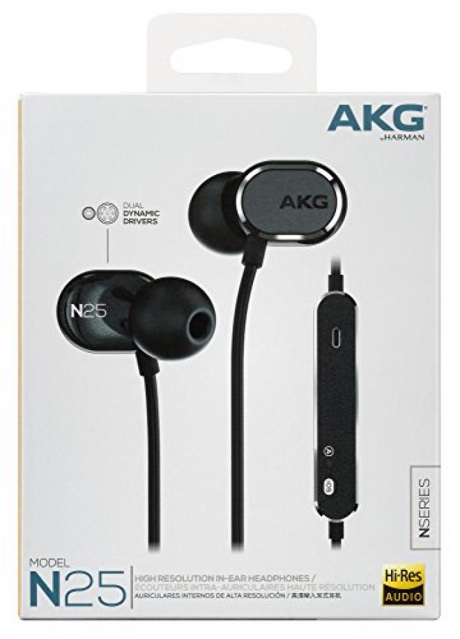 AKG 爱科技 N25 双动圈入耳式耳机
