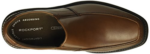 ROCKPORT 乐步 Style Crew Moc Toe 男士休闲皮鞋