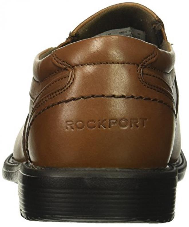 ROCKPORT 乐步 Style Crew Moc Toe 男士休闲皮鞋