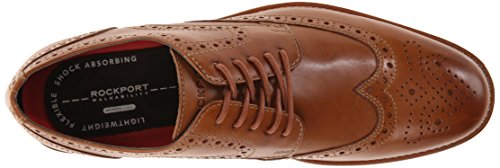 ROCKPORT 乐步 Style Purpose Wing Tip 男款休闲皮鞋