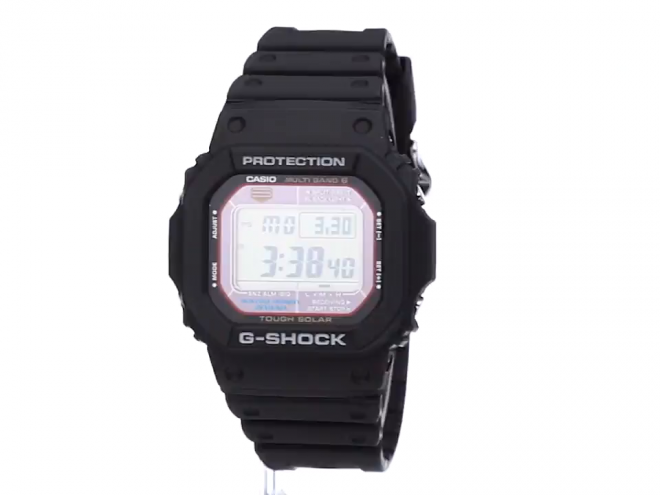 CASIO 卡西欧 G-SHOCK GWM5610-1 男士电波腕表