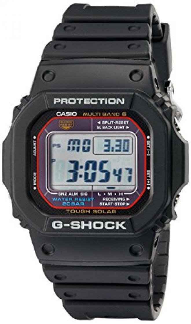 CASIO 卡西欧 G-SHOCK GWM5610-1 男士电波腕表